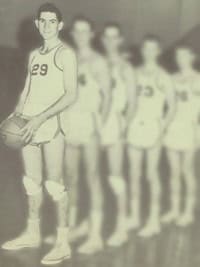Forrest Gregg Basketball Team Photo
