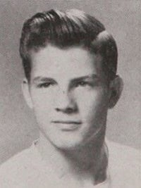 Frank Gifford senior yearbook photo