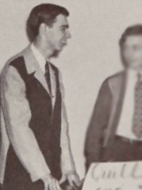 Fred Rogers 1946 Quill and Scroll yearbook photo - cropped