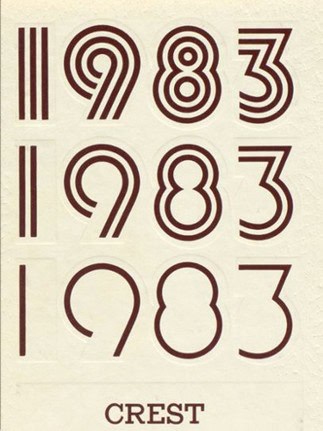 Fredericktown High School Yearbook Cover 1983