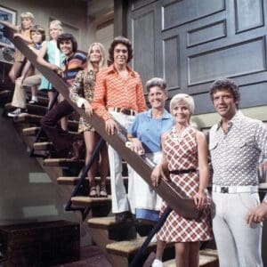 Retro Friends Stairs Photo