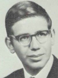 Garry Shandling 1967 senior yearbook portrait