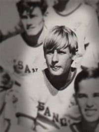 gary johnson junior track yearbook photo