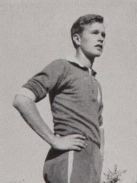 George H.W. Bush soccer team captain