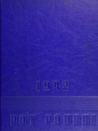 George H.W. Bush senior high school yearbook