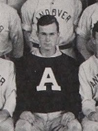 George H.W. Bush high school baseball captain