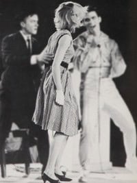 Goldie Hawn in high school theatre