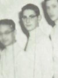 Harold Ramis - 1959 high school fencing team yearbook photo