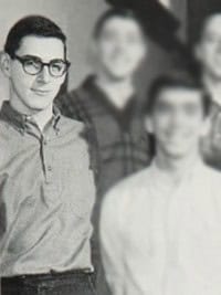 Harold Ramis - 1962 Green And White president - officers yearbook photo