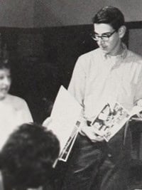 Harold Ramis - 1962 yearbook staff candid