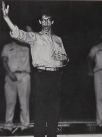 Harry Connick Jr. in the 1984 Jesuit High School yearbook