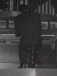 Harry Connick Jr. singing to audience in high school yearbook