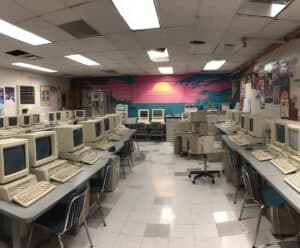 1980s High School Technology