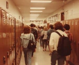 1980s High School Locker