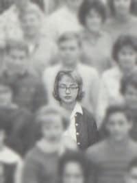 Hilary Clinton High School Freshman Photo