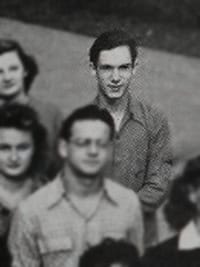 Hugh Hefner Yearbook Photo Homeroom