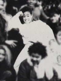 Jada Pinkett Smith high school candid photo