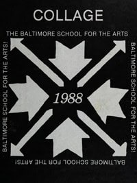 Jada Pinkett Smith in the 1988 Baltimore School for the Arts yearbook