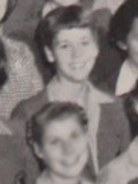 Jane Fonda 1954 junior class yearbook photo
