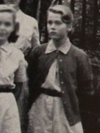 Jane Fonda 1952 freshman class yearbook picture