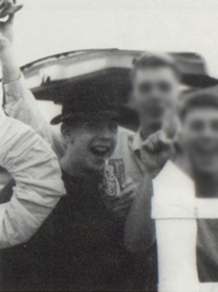Jason Sudeikis 1993 yearbook candid