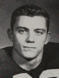 Jerry Jones High School Football Captain Photo