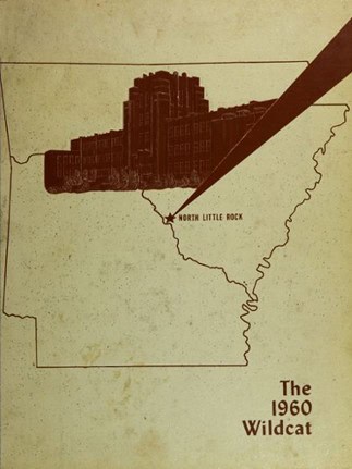 North Little Rock High School Yearbook Cover 1960