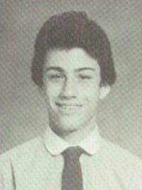 Jimmy Kimmel - 1984 junior yearbook portrait