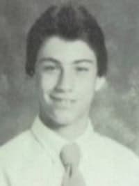 Jimmy Kimmel - 1983 sophomore yearbook portrait