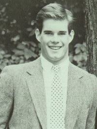 Joe Buck - 1987 senior yearbook portrait