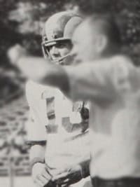 joe montana candid football yearbook photo