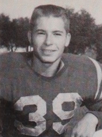 John Denver 1961 senior football team portrait