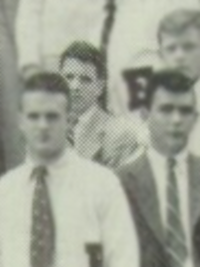 John McCain 1954 E-Club yearbook photo