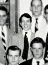 John McCain 1953 Whispers yearbook staff photo