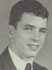 John McCain 1954 senior yearbook portrait