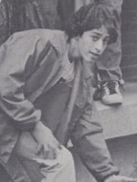 Jon Stewart Candid Yearbook Photo