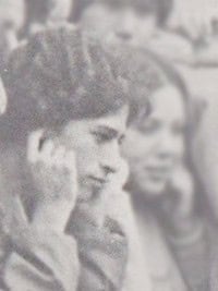 Jon Stewart Plugging Ears Yearbook Photo