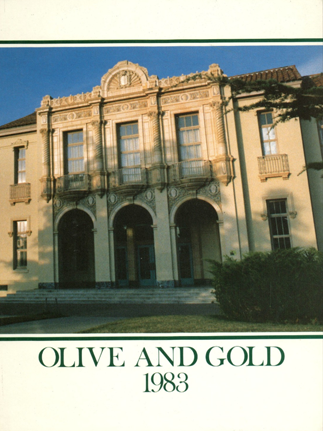 Santa Barbara High School 1983 yearbook cover