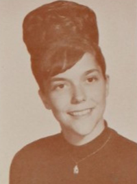 Karen Carpenter 1967 senior yearbook portrait