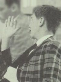 Kevin Cronin High School Candid Yearbook Photo