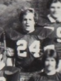 Kevin James - 1983 senior football team photo