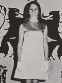 kim basinger junior beauty finalist yearbook photo