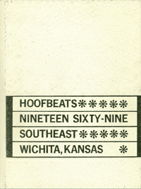 Kirstie Alley in the 1969 Southeast High School yearbook