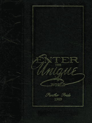 Plano East Senior High School Yearbook Cover 1989