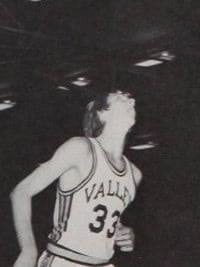 Larry Bird playing high school basketball