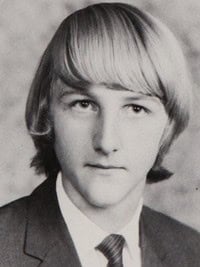 Larry Bird senior yearbook photo