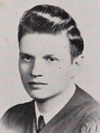 Larry King high school yearbook photo