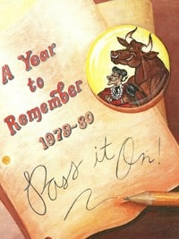 Lisa Kudrow in the William H. Taft High School 1980 Yearbook