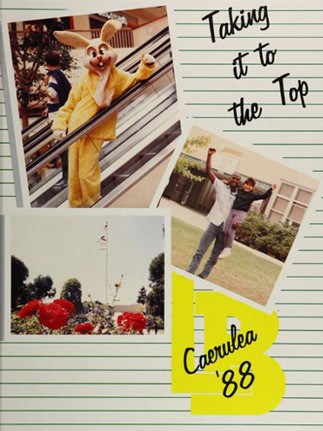 Long Beach Polytechnic High School Yearbook Cover 1988