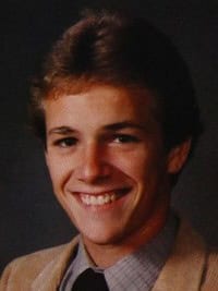 Luke Perry Senior Yearbook Photo